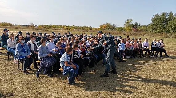 Культурно-массовое мероприятие в полевых условиях.