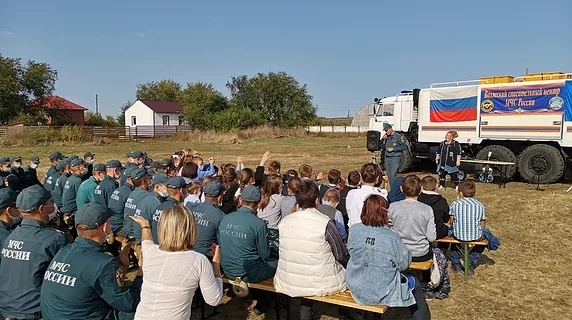 Культурно-массовое мероприятие в полевых условиях.