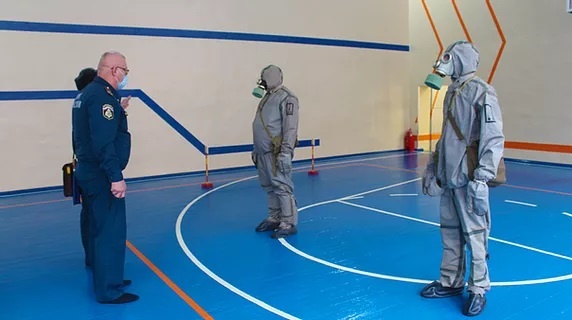 На базе Волжского спасательного центра МЧС России проходили испытания для присвоения классной квалификации "мастер"