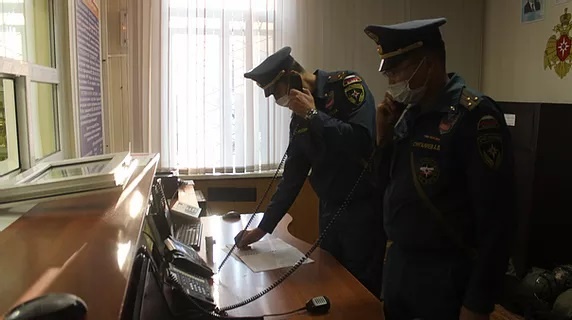 Участие Волжского спасательного центра МЧС России в штабной тренировке по гражданской обороне