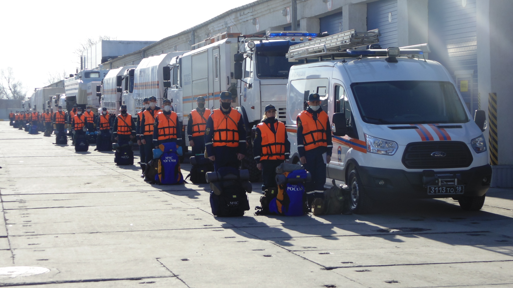 Волжский СЦ МЧС России принял участие в 1 этапе Всероссийских командно-  штабных учениях. - Новости - ФГКУ 