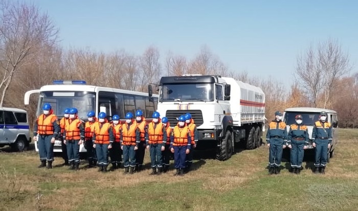 2 этап командно-штабного учения: ликвидация последствий паводка