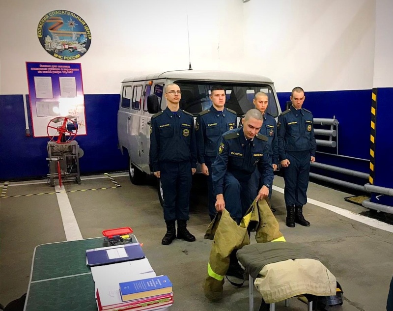 В ФГКУ «Волжский СЦ МЧС Росси завершился 4 день сдачи итоговой проверки за зимний период обучения 2021 года.