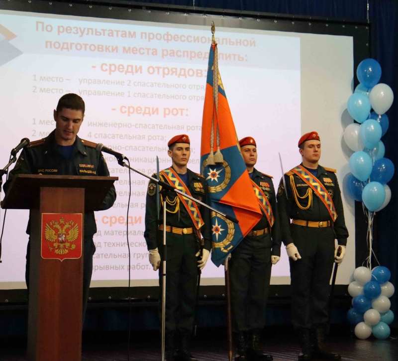 Праздничный концерт, посвященный Дню спасателя Российской Федерации и наступающему Новому 2022 году. Подведение итогов за уходящий 2021 год.