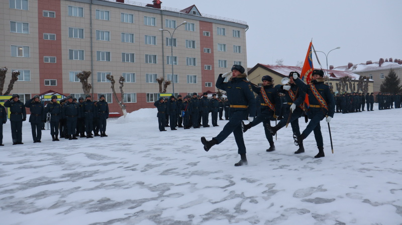 В ФГКУ «Волжский СЦ МЧС России» прошла торжественная церемония принятия присяги
