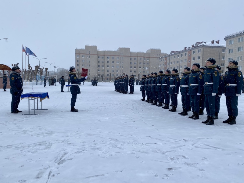 В ФГКУ «Волжский СЦ МЧС России» прошла торжественная церемония принятия присяги