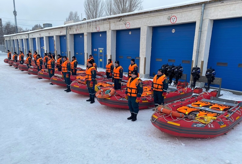 Аэромобильная группировка Волжского СЦ на паводкоопасный период готова к действиям по предназначению