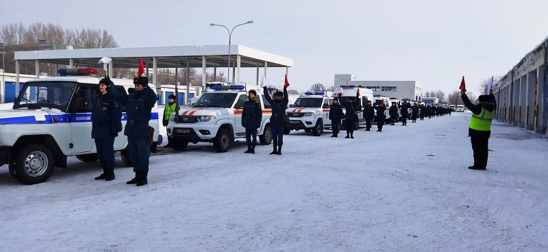 В Волжском спасательном центре завершились занятия по вождению с водительским составом сборов доподготовки.