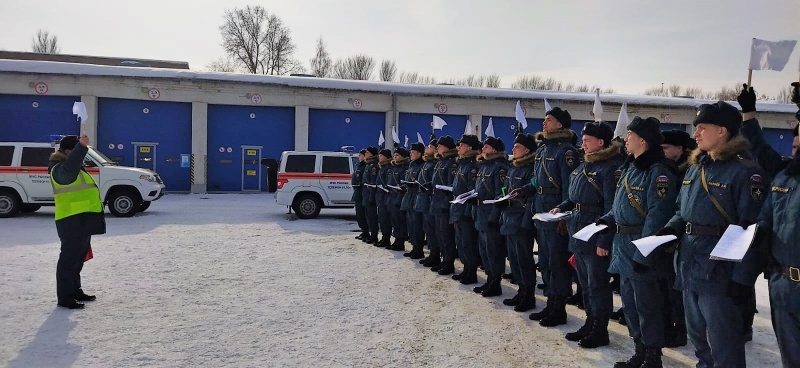 В Волжском спасательном центре завершились занятия по вождению с водительским составом сборов доподготовки.