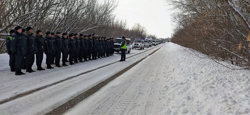 В Волжском спасательном центре завершились занятия по вождению с водительским составом сборов доподготовки.