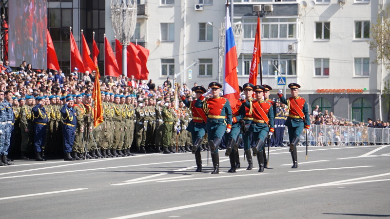 Военный парад, посвященный 77-й годовщине Победы в Великой Отечественной войне