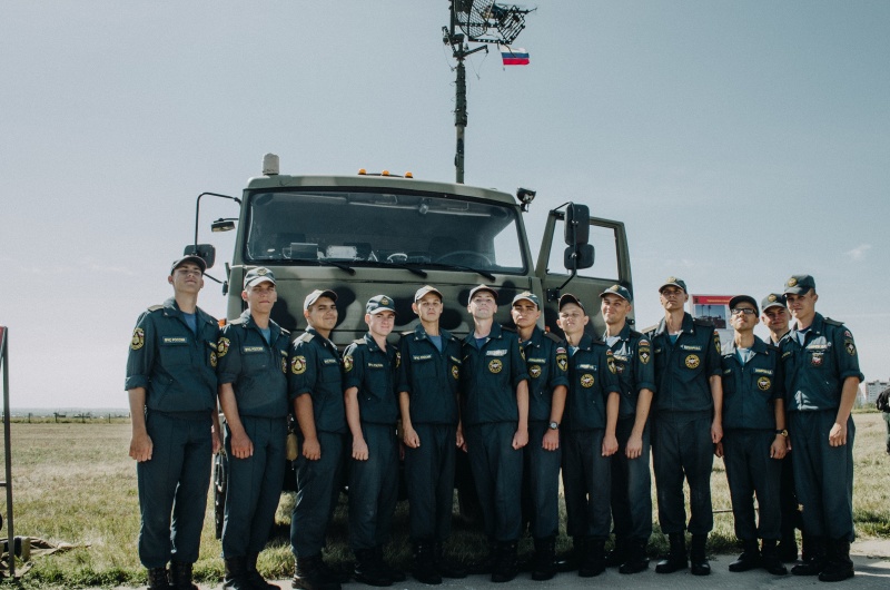 Военнослужащие ФГКУ «Волжский СЦ МЧС России» приняли участие в военно-техническом форуме «Армия 2022»