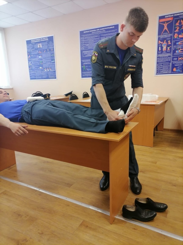 Выпускники Академии гражданской защиты МЧС России прибыли для прохождения службы в спасательный центр