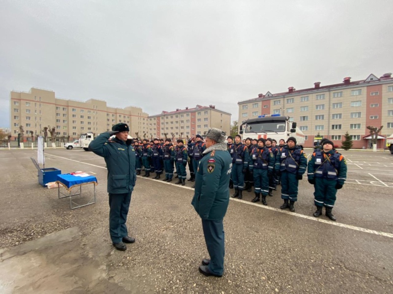 Инструкторско-методические занятия сводного отряда специалистов радиационной, химической и биологической защиты