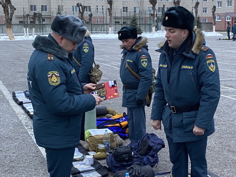 В соответствии с Комплексным планом МЧС России в Волжском спасательном центре началась сдача итоговой проверки за летний период обучения 2022 года