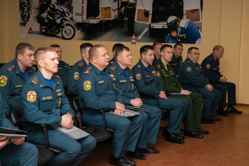 Сборы начальников спасательных воинских формирований