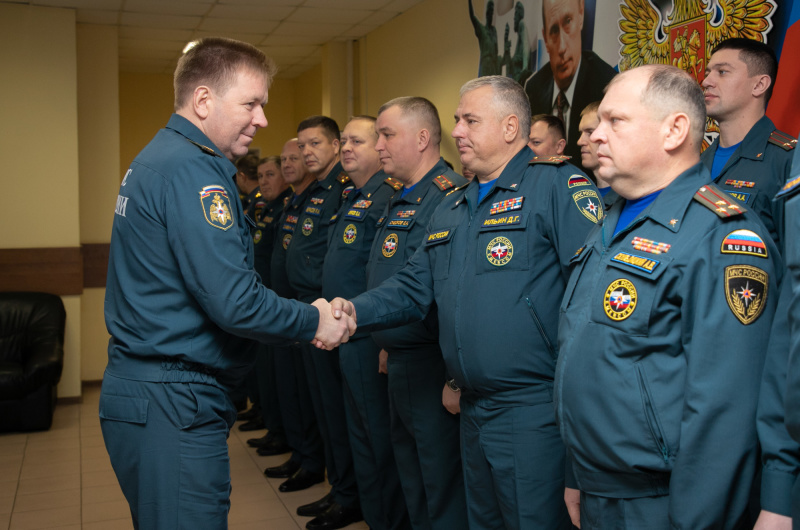 Сборы начальников спасательных воинских формирований
