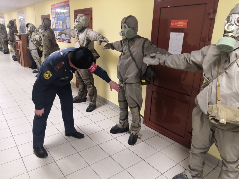В ФГКУ "Волжский СЦ МЧС России" проведены испытания на присвоение классной квалификации