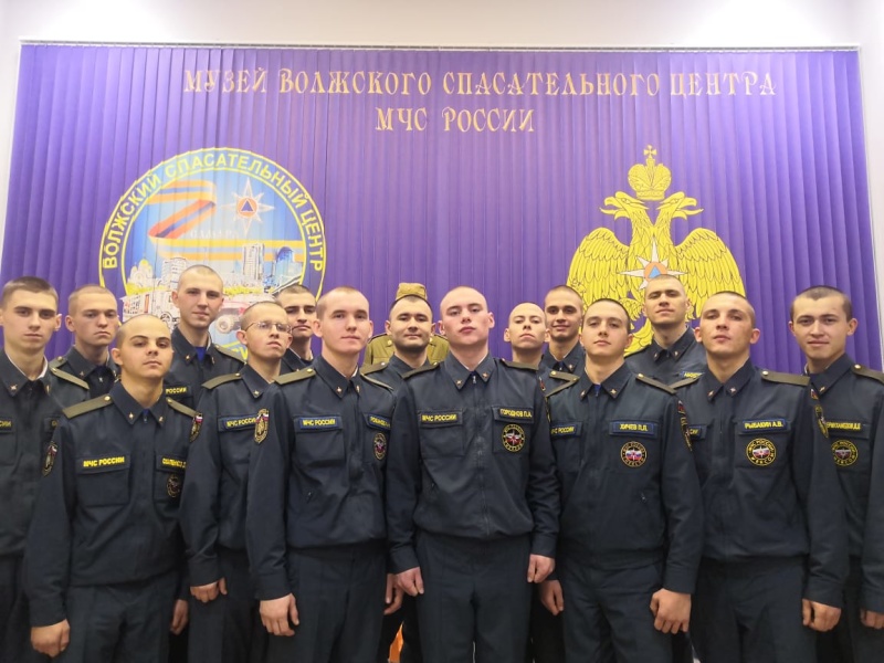 Военнослужащие по призыву посетили музей центра