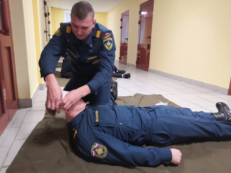 В спасательном центре завершился 2 этап испытаний на присвоение классной квалификации