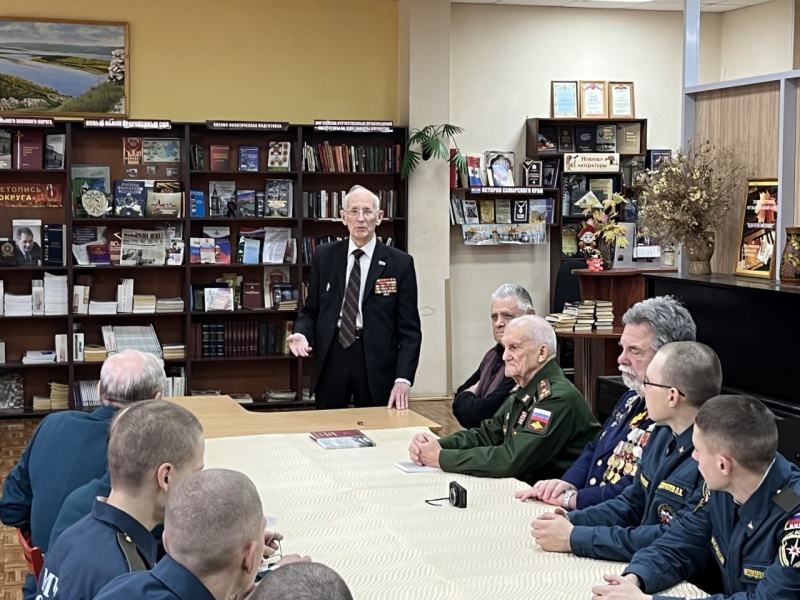 Личный состав центра принял участие в тематическом вечере посвященной битве за Москву "За нами родина стоит!"
