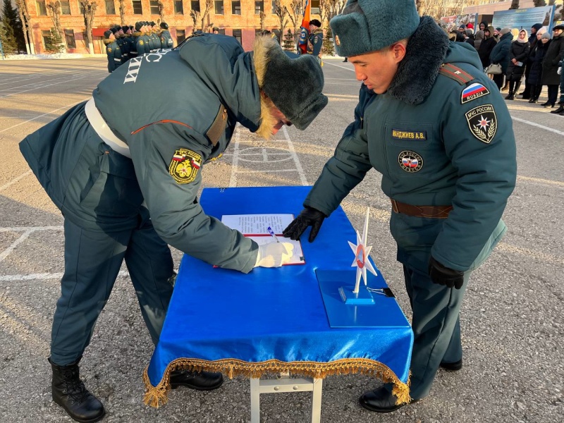 Торжественная церемония принятия Военной присяги
