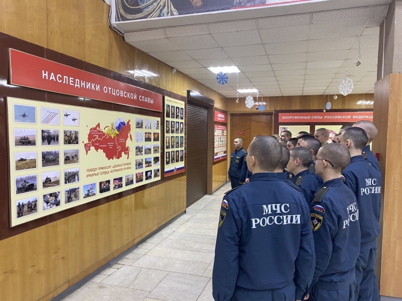 Военнослужащие спасательного центра посетили ФГБУ "Дом офицеров Самарского гарнизона" МО РФ