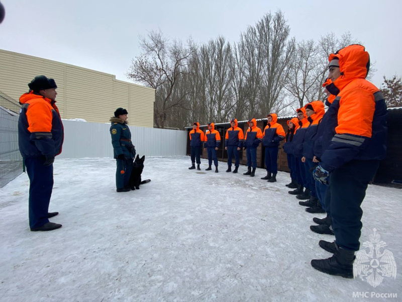 Курсанты ульяновского колледжа посетили Волжский спасательный центр