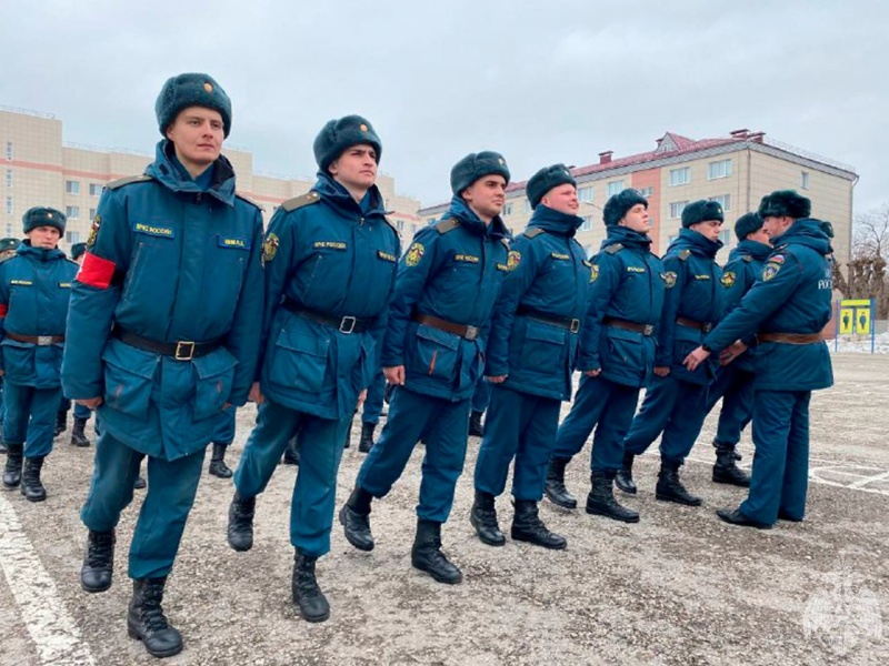 В спасательном центре началась подготовка к параду победы