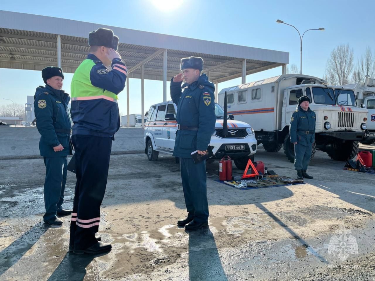 Проведение технического осмотра транспортных средств в ФГКУ Волжский СЦ МЧС  России - Все новости - ФГКУ 