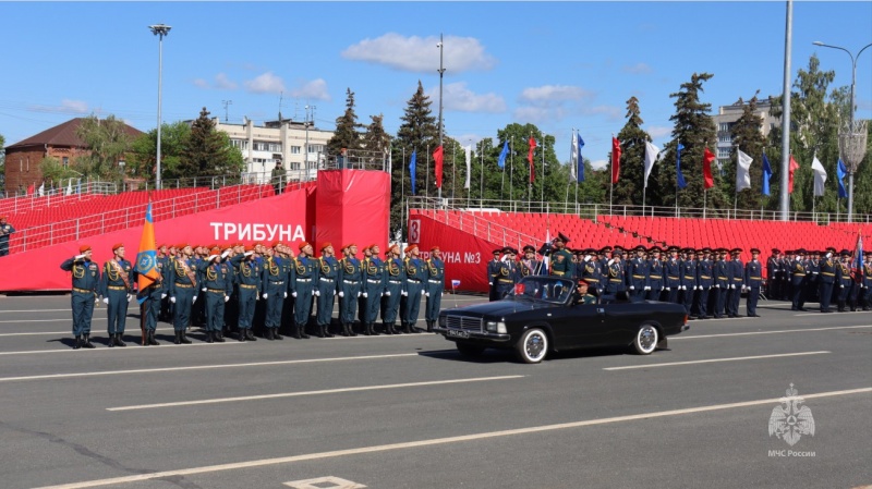 Генеральная репетиция Парада Победы