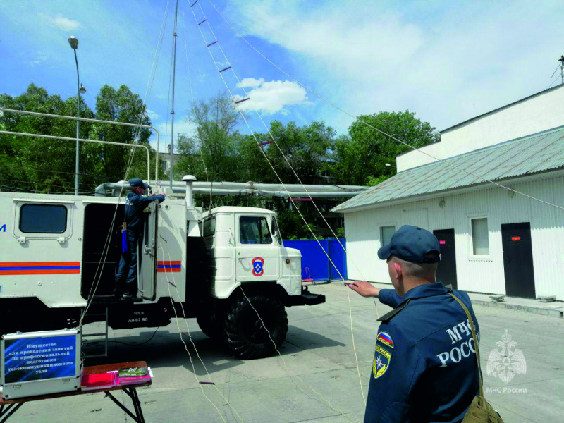В ФГКУ «Волжский СЦ МЧС России» началась сдача итоговой проверки за зимний период обучения 2023 учебного года.