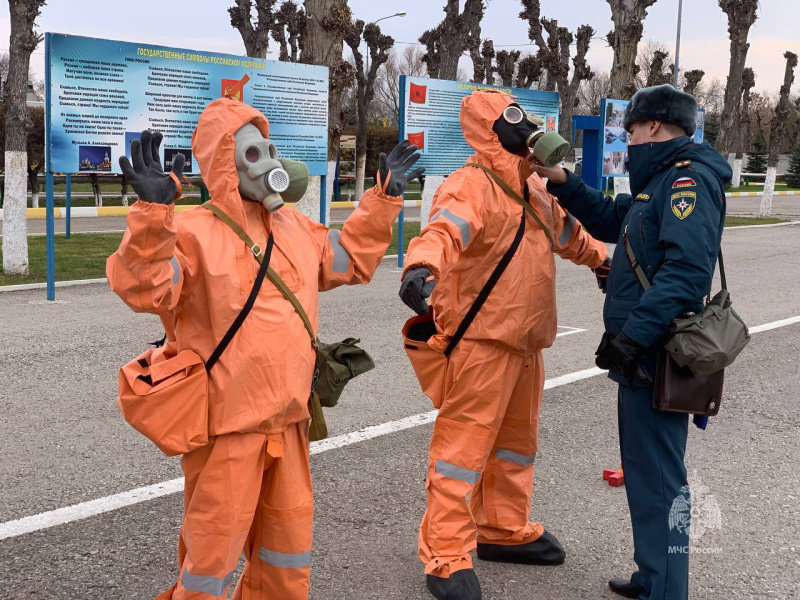 В спасательном центре проведены испытания на присвоение классной квалификации