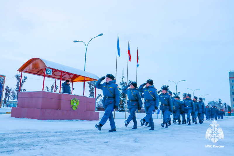 В ФГКУ «Волжский СЦ МЧС России» начался зимний период обучения!