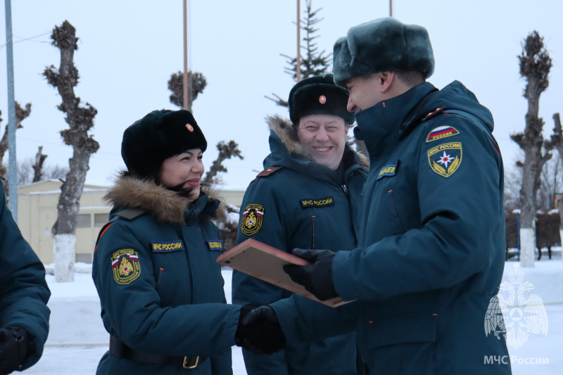 Военнослужащие Спасательного центра приняли участие в первенство Главного управления МЧС России по лыжным гонкам!