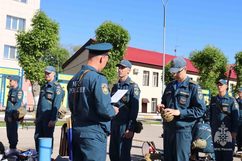 В Центре завершилась сдача итоговой проверки личного состава за зимний период обучения