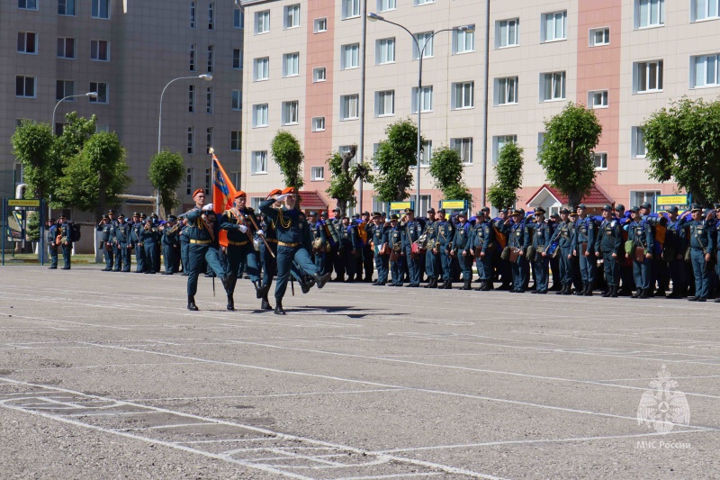 В Центре завершилась сдача итоговой проверки личного состава за зимний период обучения