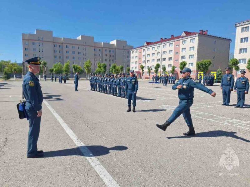 В Центре завершилась сдача итоговой проверки личного состава за зимний период обучения