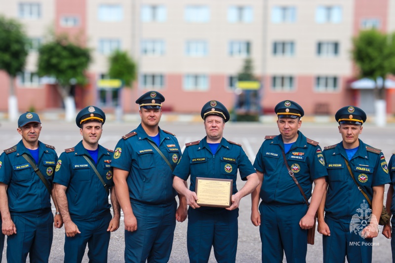 Проводы на заслуженный отдых начальника медицинской службы ФГКУ "Волжскиий СЦ МЧС России"