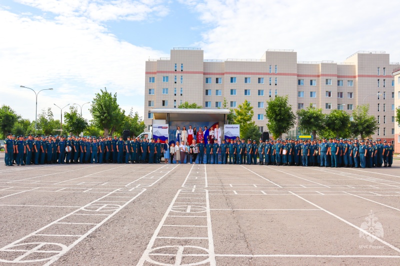 Сегодня в Центре прошло торжественное мероприятие посвященное 66-ой годовщине со дня основания Спасательного центра!