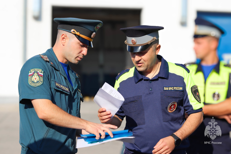 В период с 16 по 27 сентября 2024 в спасательном центре проходит технический осмотр и осуществление регистрационных действий транспортных средств