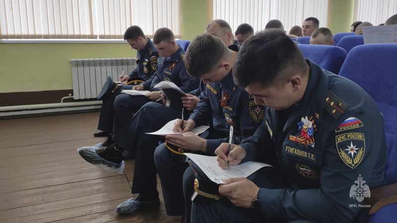 Волжский спасательный центр МЧС России присоединился  к проведению акции «Диктант Победы»