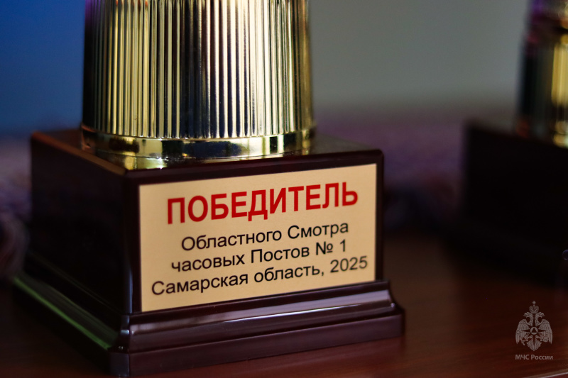 В Волжском спасательном центре состоялся финал Областного смотра часовых Постов №1