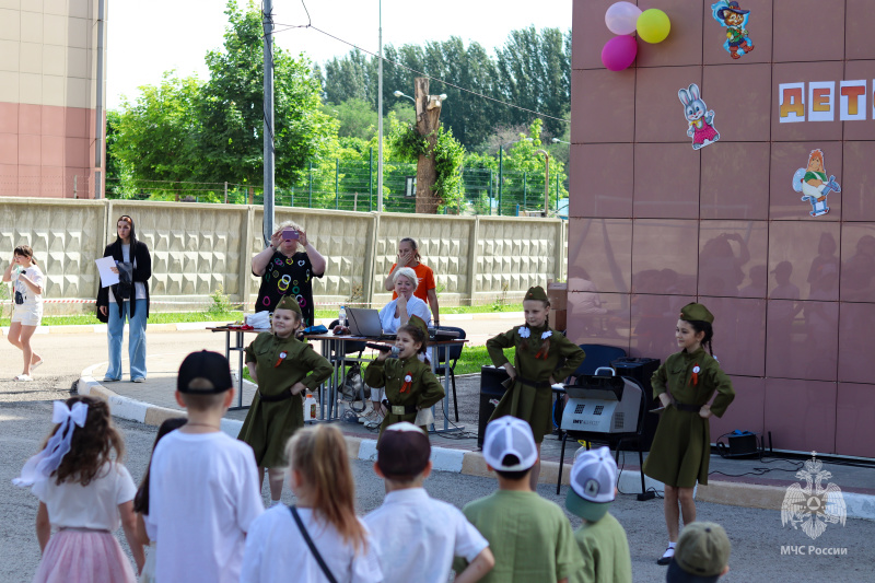 В Волжском спасательном центре прошел День защиты детей!