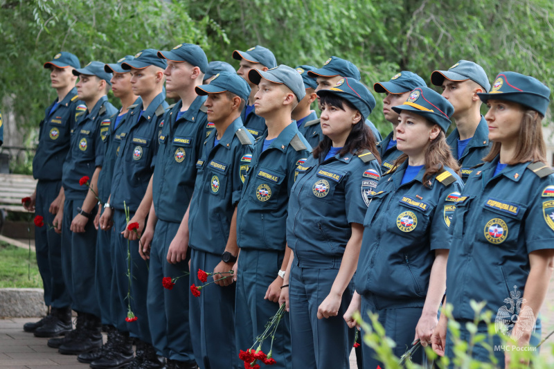 Военнослужащие центра приняли участие в мероприятиях, посвященных Дню памяти и скорби