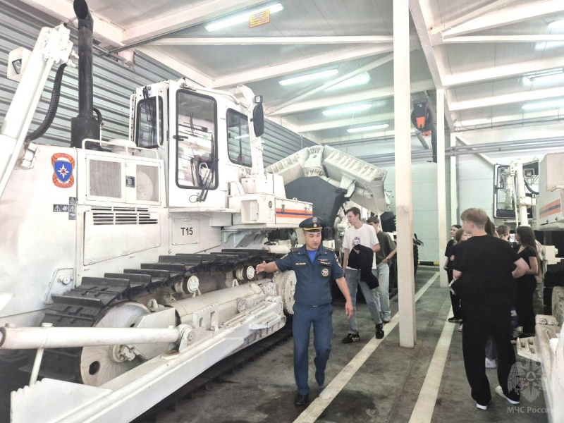 Студенты 1 курса Инженерно-технологического факультета Самарского Государственного Технического Университета посетили Волжский спасательный центр