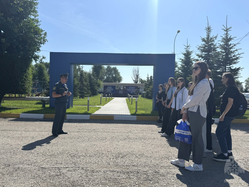 Студенты 1 курса Инженерно-технологического факультета Самарского Государственного Технического Университета посетили Волжский спасательный центр