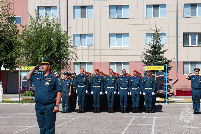 Молодое пополнение Центра приведено к военной присяге