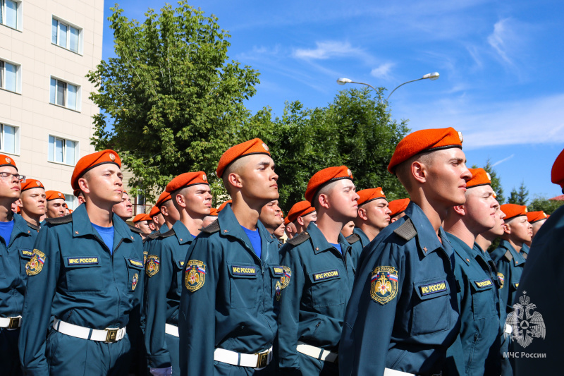 Молодое пополнение Центра приведено к военной присяге