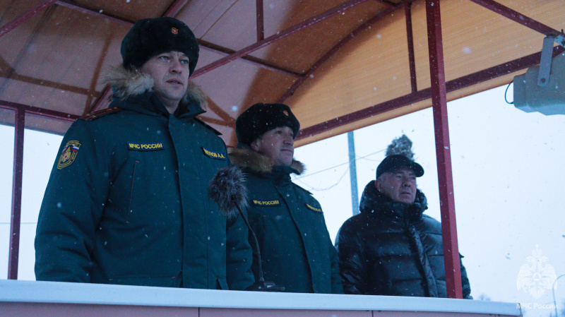 В Волжском спасательном центре прошла торжественная церемония принятия Военной присяги